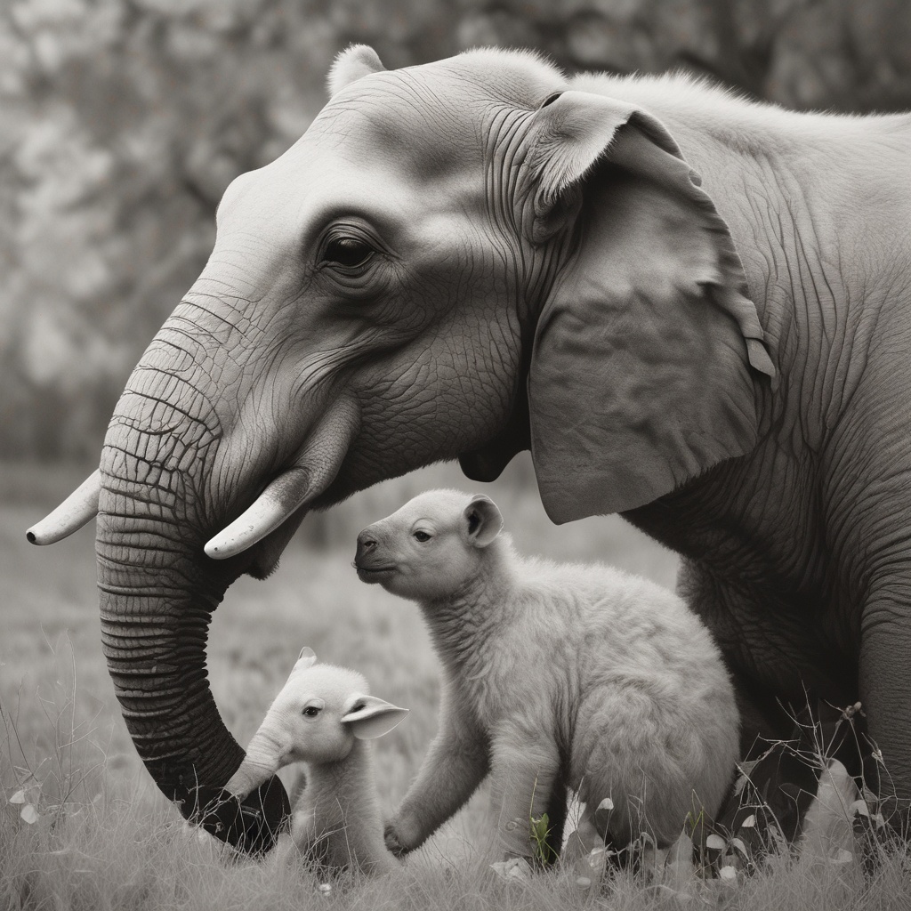 Mother and baby